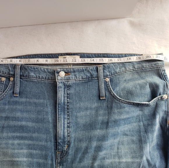 Madewell Classic Straight Distressed Denim Jeans Magic Pockets 43x25.5 ***Read** - Picture 12 of 13